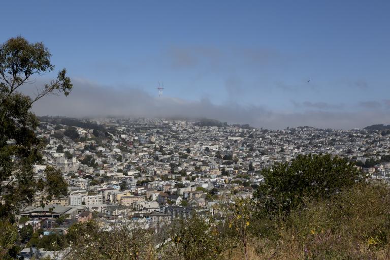 Skyline view, San Francisco, California